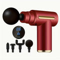 New Upgraded Portable Massage Gun Rechargeable Deep Tissue Muscle Massager For Neck Back Full Body Relaxation Ideal Holiday Gift